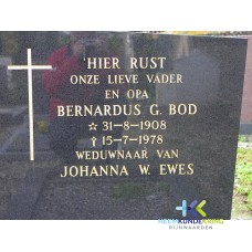 Grafstenen kerkhof Herwen Coll. HKR (128) B.G.Bod